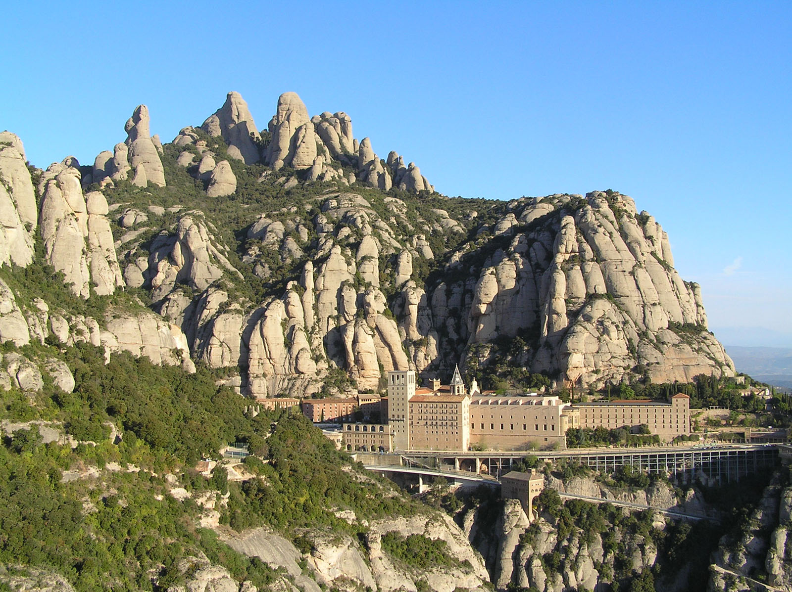 La muntanya de Montserrat